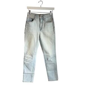 Madewell Light Wash The Perfect Vintage Jean Straight Leg Minimalist 24 Tall